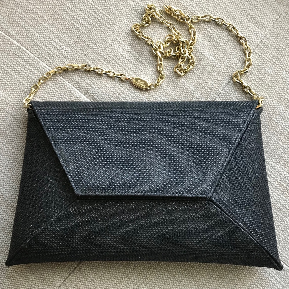 Black Clutch by Stuart Weitzman - Picture 4 of 5